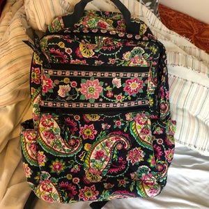 Vera Bradley Petal Paisley Tech Backpack